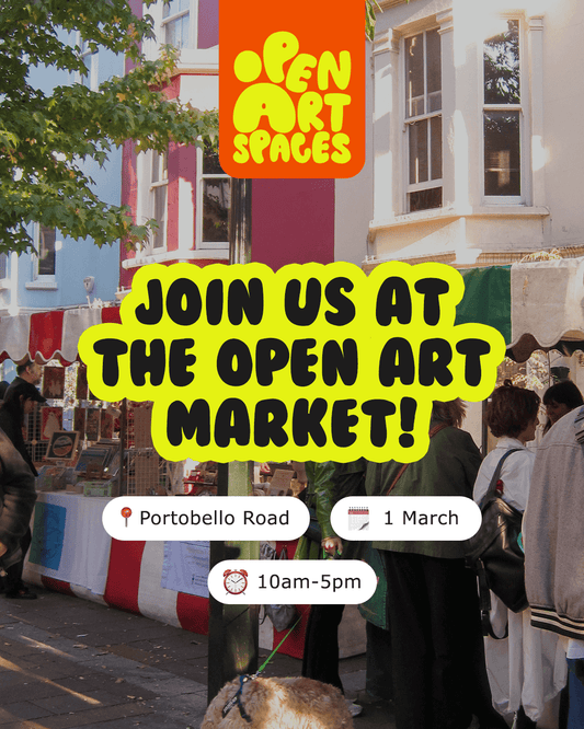 Join Us at Open Art Spaces Market March 1st