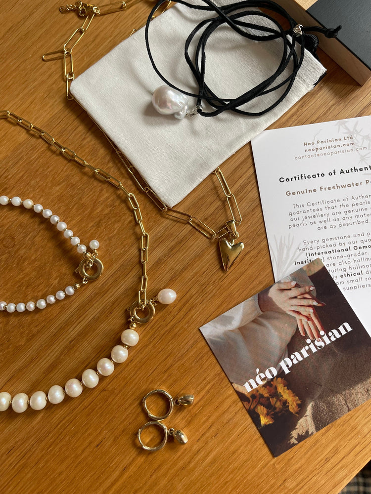 Pearl and Silver Necklaces