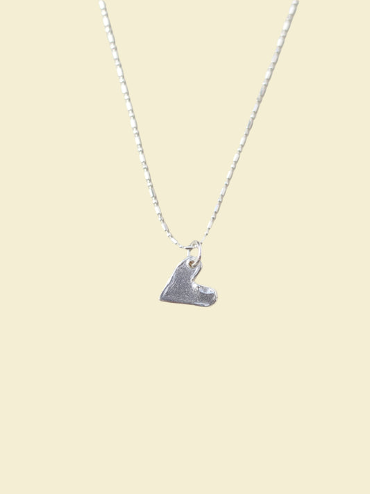 Handmade Heart Charm Pendant Necklace