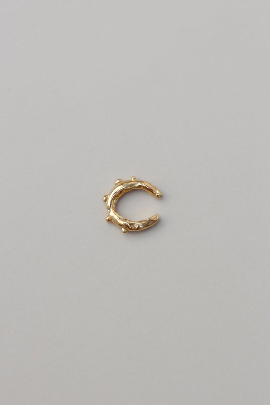 Bubbly Ear Cuff Single (Gold and Silver) Earrings