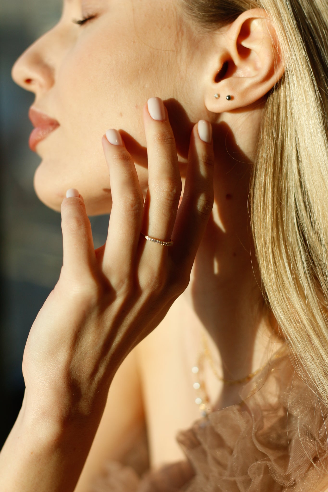 Shiny Stacker Dainty Ring