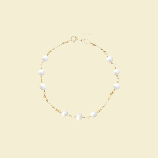 Trinity Pearl Bracelet