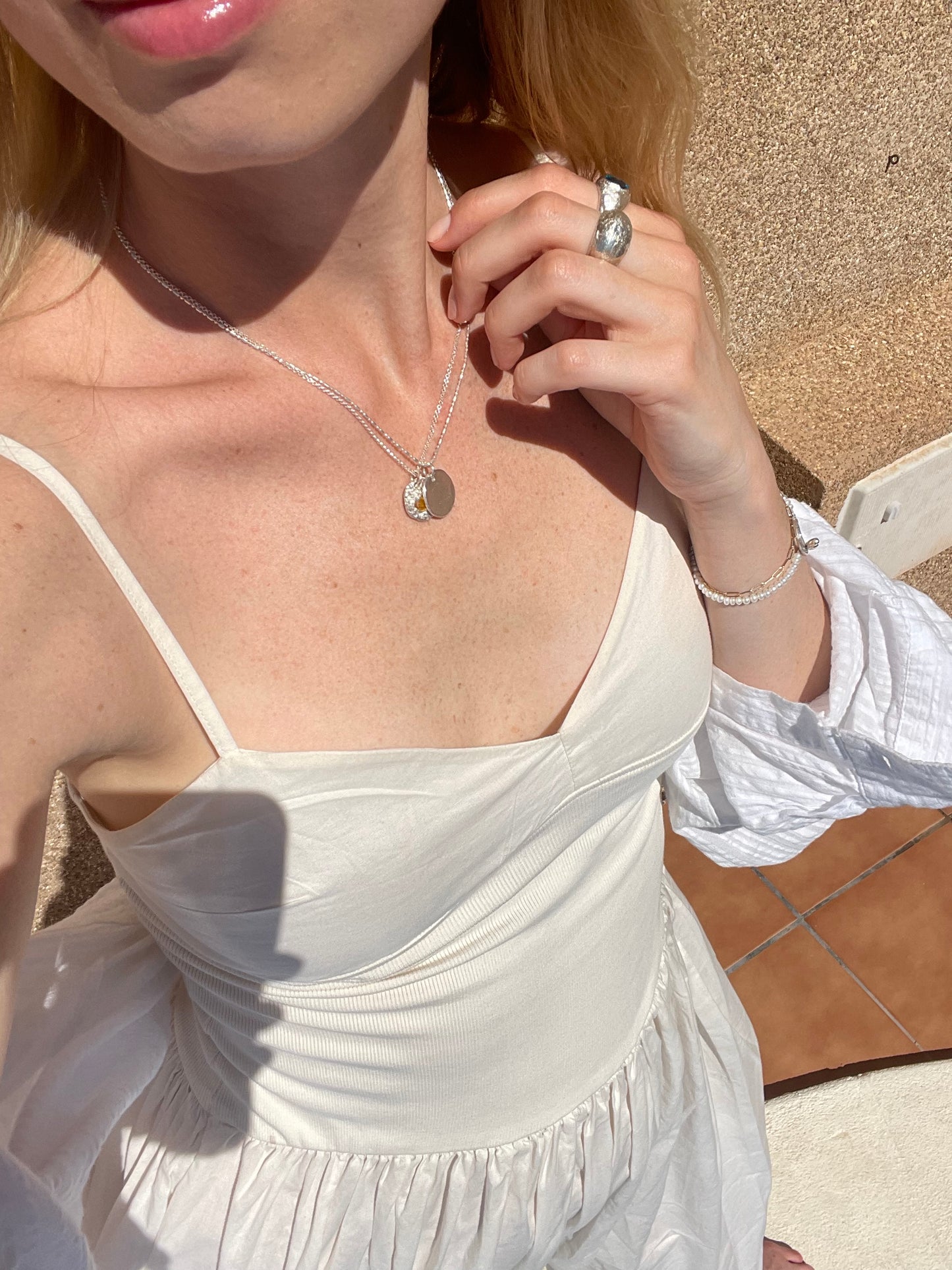 Handmade Coin Pendant Necklace