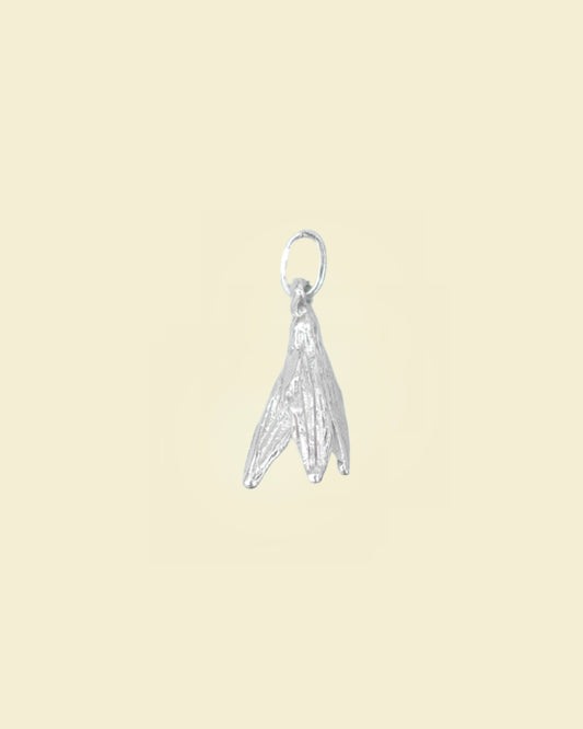 Handmade Lily of the Valley Charm Pendant Necklace