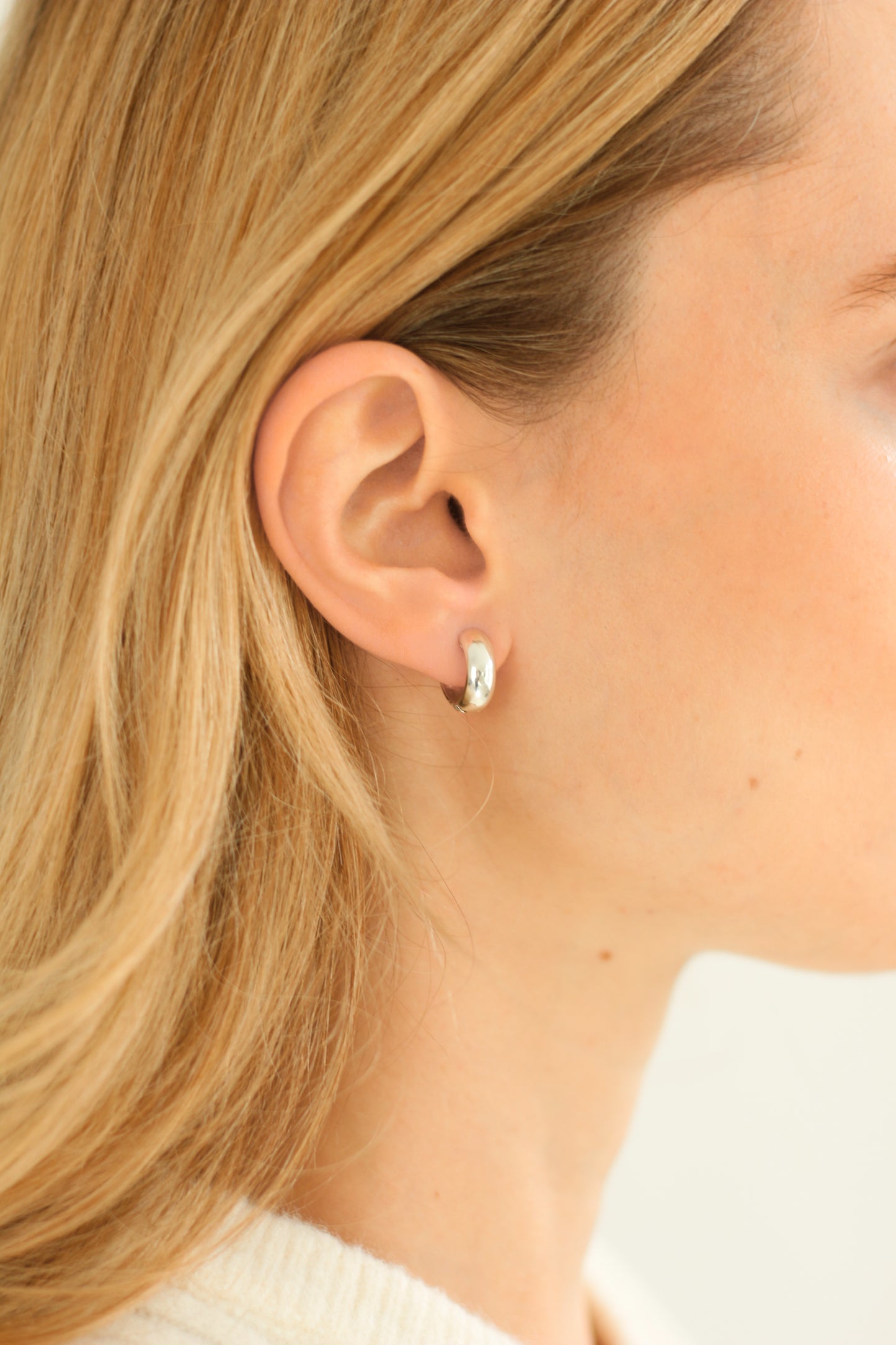 Chunky Hoop Earrings