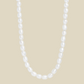 Mid Size Natural Pearl Necklace