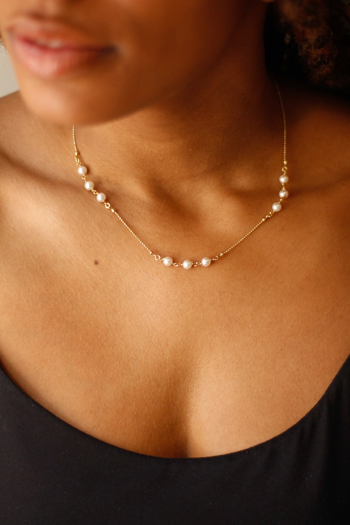 Trilogy Pearl Necklace